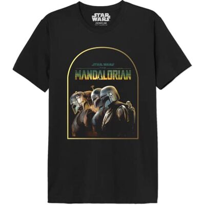 Star Wars «Mandalorian Archer Warrior» Camiseta para Hombre, Color Negro, Talla XS, Negro, XS Star Wars «Mandalorian Archer Warrior» Camiseta para Hombre, Color Negro, Talla XS, Negro, XS