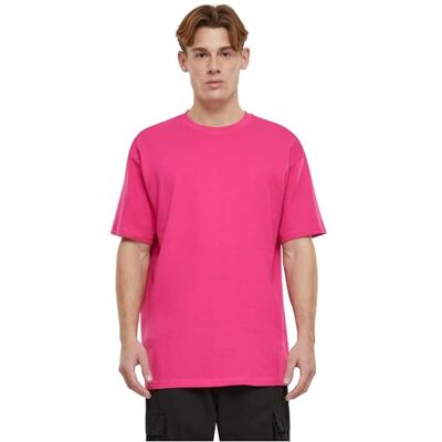Urban Classics Heavy Oversized tee Camiseta, Hibiskuspink, XL para Hombre Urban Classics Heavy Oversized tee Camiseta, Hibiskuspink, XL para Hombre