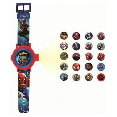 LEXIBOOK , Spider-Man, Reloj con Proyección, LEXIBOOK , Spider-Man, Reloj con Proyección,