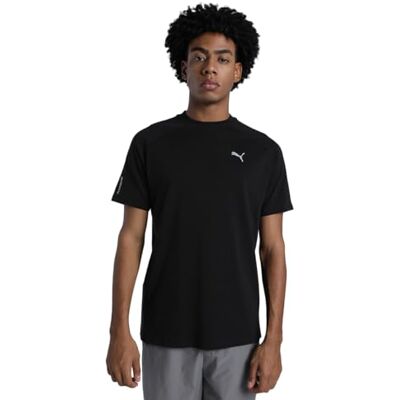 PUMA Camiseta TECH Hombre L, Black PUMA Camiseta TECH Hombre L, Black