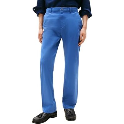 Tommy Hilfiger Chino para Hombre, Azul (Angorablue), 28W x 30L Tommy Hilfiger Chino para Hombre, Azul (Angorablue), 28W x 30L
