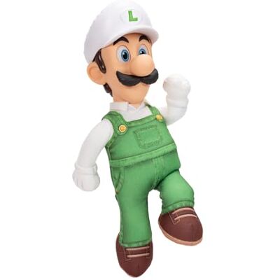 THE SUPER MARIO BROS. MOVIE La película Super Mario Galaxy – Peluche articulado de 38 cm – Fire Luigi THE SUPER MARIO BROS. MOVIE La película Super Mario Galaxy – Peluche articulado de 38 cm – Fire Luigi