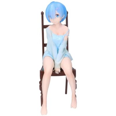 Banpresto Figura de Acción Coleccionable Rem Re: Zero-Starting Life In Another World Relax Time Another Color Version, 20 cm BP28602P Multicolor, Optimo para los fanaticos del Anime Banpresto Figura de Acción Coleccionable Rem Re: Zero-Starting Life In Another World Relax Time Another Color Version, 20 cm BP28602P Multicolor, Optimo para los fanaticos del Anime