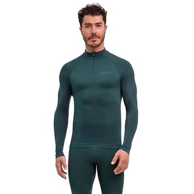 FALKE Hombre Camiseta de Manga Larga Maximum Warm Holly (7385), XXL FALKE Hombre Camiseta de Manga Larga Maximum Warm Holly (7385), XXL
