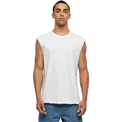 Urban Classics Camiseta Tirantes Hombre en Algodón, Camiseta sin Mangas Verano, Camiseta Interior, Tank Top Color: blancoTalla: S Urban Classics Camiseta Tirantes Hombre en Algodón, Camiseta sin Mangas Verano, Camiseta Interior, Tank Top Color: blancoTalla: S