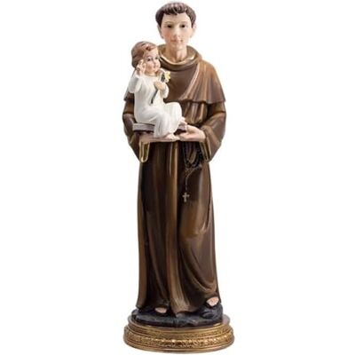 Inmaculada Romero IR San Antonio Figura 30 cm. patrón de Lisboa Resina peana Inmaculada Romero IR San Antonio Figura 30 cm. patrón de Lisboa Resina peana