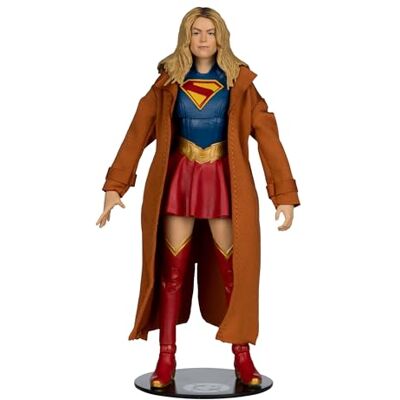 McFarlane Supergirl y Krypto Figura 18 cm DC Multiverse Supergirl Movie Deluxe Theatrical Edition Gold Label Collection McFarlane Supergirl y Krypto Figura 18 cm DC Multiverse Supergirl Movie Deluxe Theatrical Edition Gold Label Collection