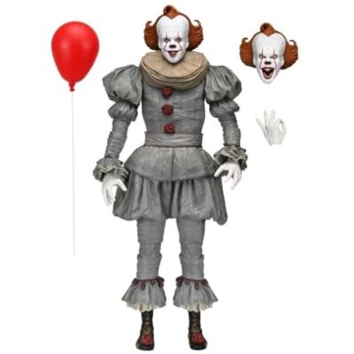 NECA Official IT: Welcome to Derry Pennywise Figura de acción a Escala 1/4 de 18 Pulgadas NECA Official IT: Welcome to Derry Pennywise Figura de acción a Escala 1/4 de 18 Pulgadas