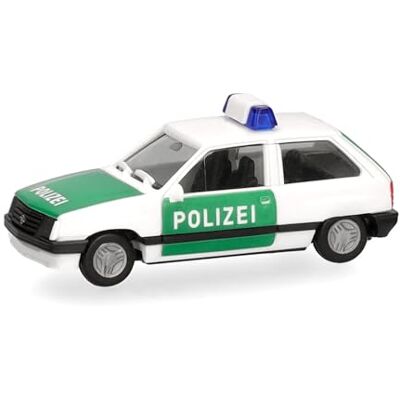 Herpa Miniatura del Coche Opel Corsa A 2 Puertas Polizei, Escala 1/87, maqueta de colección, modelismo, Modelo alemán, Figura plástico Herpa Miniatura del Coche Opel Corsa A 2 Puertas Polizei, Escala 1/87, maqueta de colección, modelismo, Modelo alemán, Figura plástico