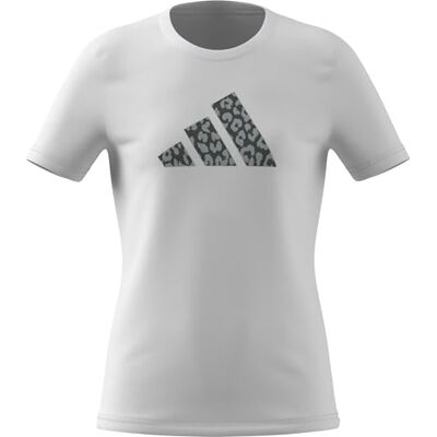 Adidas Bambine e Ragazze Junior Girls Animal Print Graphic tee, White, 14-15 Years Adidas Bambine e Ragazze Junior Girls Animal Print Graphic tee, White, 14-15 Years