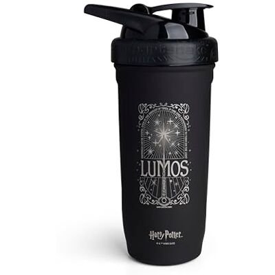 Smartshake Harry Potter Collection Stainless Steel Shaker, Lumos 900 ml. Smartshake Harry Potter Collection Stainless Steel Shaker, Lumos 900 ml.