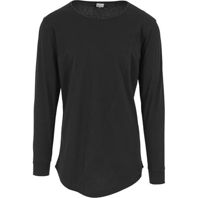 Urban Classics Shaped Fashion Long Sleeve tee Maglia a Maniche Lunghe, Negro (Schwarz), XX-Large (Talla del Fabricante: XX-Large) para Hombre Urban Classics Shaped Fashion Long Sleeve tee Maglia a Maniche Lunghe, Negro (Schwarz), XX-Large (Talla del Fabricante: XX-Large) para Hombre