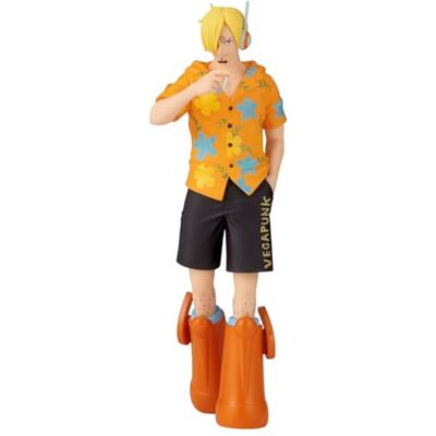 Banpresto Figura de Accion Sanji One Piece, The Shukko, Ver. Egghead, 17 cm, BP28830P Multicolor, Figura Coleccionable, Óptimo para los fanaticos del Anime Banpresto Figura de Accion Sanji One Piece, The Shukko, Ver. Egghead, 17 cm, BP28830P Multicolor, Figura Coleccionable, Óptimo para los fanaticos del Anime