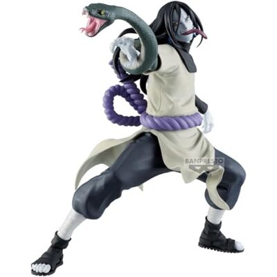 Banpresto Figura de Accion Orochimaru Naruto Shippuden, Vibration Stars 15 cm, BP29734P Multicolor, Figura Coleccionable, Optimo para los fanáticos del Anime Banpresto Figura de Accion Orochimaru Naruto Shippuden, Vibration Stars 15 cm, BP29734P Multicolor, Figura Coleccionable, Optimo para los fanáticos del Anime