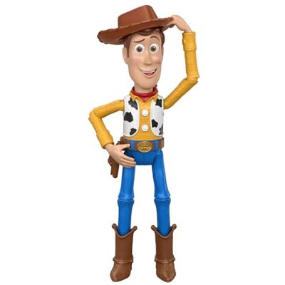 Mattel Disney Pixar Toy Story 5 Figura de Woody a Gran Escala, Juguete ¡Buenas, Amigo! de la película de 30,48 cm con Movimiento de Saludo con el Sombrero, 14 articulaciones, Mattel Disney Pixar Toy Story 5 Figura de Woody a Gran Escala, Juguete ¡Buenas, Amigo! de la película de 30,48 cm con Movimiento de Saludo con el Sombrero, 14 articulaciones,