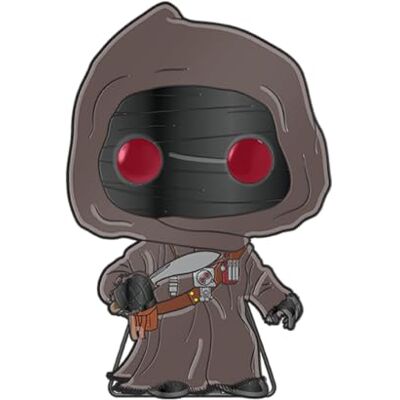 Funko Loungefly POP! Large Enamel Pin STAR WARS: OFFWORLD JAWA Logo Pins de Esmalte- Broche Coleccionable para Mochilas Y Bolsos Idea de Regalo- Mercancia Oficial Movies Fans Funko Loungefly POP! Large Enamel Pin STAR WARS: OFFWORLD JAWA Logo Pins de Esmalte- Broche Coleccionable para Mochilas Y Bolsos Idea de Regalo- Mercancia Oficial Movies Fans