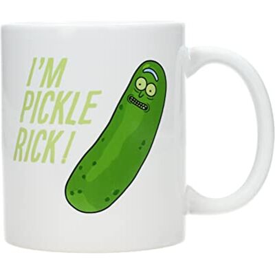 SD TOYS Taza I Am Pickle Rick and Morty, 50 W, 5.3 tons, Cerámica, No Color SD TOYS Taza I Am Pickle Rick and Morty, 50 W, 5.3 tons, Cerámica, No Color