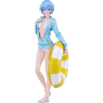 Good Smile Company Rei Ayanami Figura 22 cm Rebuild of Evangelion Pop up Parade l Beach Queens Good Smile Company Rei Ayanami Figura 22 cm Rebuild of Evangelion Pop up Parade l Beach Queens