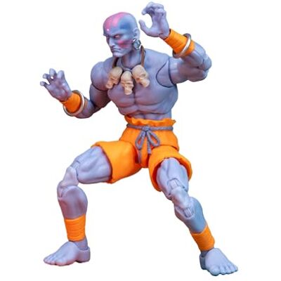 Jada Street Fighter II Figura Dhalsim Player 2 Deluxe, edición Limitada Next Level, Escala 1:12, 17 cm, Accesorios Intercambiables, Licencia Oficial () Jada Street Fighter II Figura Dhalsim Player 2 Deluxe, edición Limitada Next Level, Escala 1:12, 17 cm, Accesorios Intercambiables, Licencia Oficial ()
