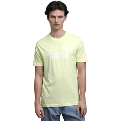 PUMA Camiseta Unisex con Logotipo ESS No. 1 (S) (Paquete de 1) PUMA Camiseta Unisex con Logotipo ESS No. 1 (S) (Paquete de 1)