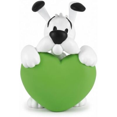 Plastoy Astérix Figura Idéfix corazón verde PVC 5 cm Plastoy Astérix Figura Idéfix corazón verde PVC 5 cm