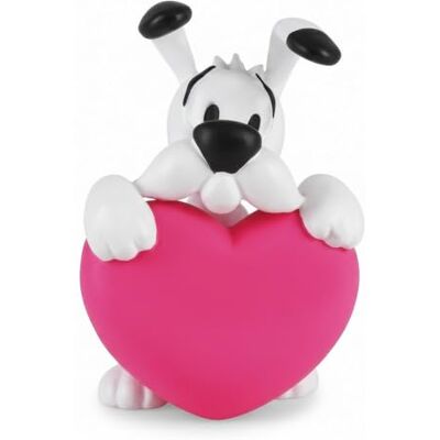 Plastoy Astérix Figura Idéfix corazón rosa PVC 6 cm Plastoy Astérix Figura Idéfix corazón rosa PVC 6 cm