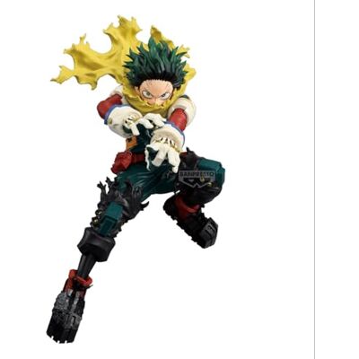 Banpresto Figura de Accion Izuku Midoriya II My Hero Academia Maximatic 22cm PZ69640P Multicolor Figura Coleccionable Ideal para los fanáticos del Anime Banpresto Figura de Accion Izuku Midoriya II My Hero Academia Maximatic 22cm PZ69640P Multicolor Figura Coleccionable Ideal para los fanáticos del Anime