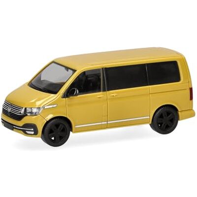 Herpa Miniatura del Coche VW T6.1 Caravelle, Grape Yellow, Escala 1/87, maqueta de colleción, modelismo, Modelo aleman, Figura plástico Herpa Miniatura del Coche VW T6.1 Caravelle, Grape Yellow, Escala 1/87, maqueta de colleción, modelismo, Modelo aleman, Figura plástico