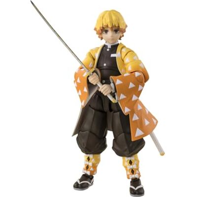 TAMASHII NATIONS Zenitsu agatsuma Figura 14 cm Demon Slayer kimetsu no Yaiba SH figuarts TAMASHII NATIONS Zenitsu agatsuma Figura 14 cm Demon Slayer kimetsu no Yaiba SH figuarts