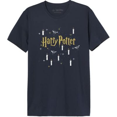Harry Potter Camiseta para Hombre, Azul Marino, S Harry Potter Camiseta para Hombre, Azul Marino, S