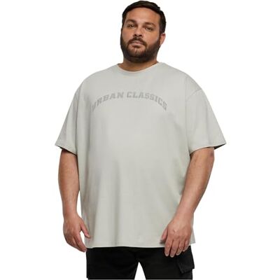 Urban Classics Oversized Gate tee Camiseta, Lightasphalt, XXXL para Hombre Urban Classics Oversized Gate tee Camiseta, Lightasphalt, XXXL para Hombre