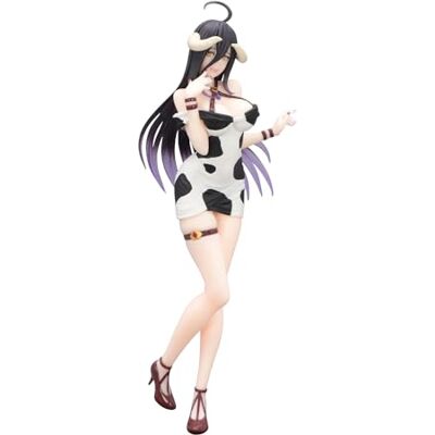 Furyu Albedo Mini Dress Cow Pattern Version Figura 21 cm Overlord Trio-Try-it Furyu Albedo Mini Dress Cow Pattern Version Figura 21 cm Overlord Trio-Try-it