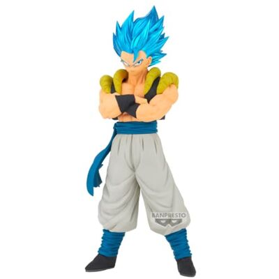 Banpresto Figura de Accion Gogeta Dragon Ball Super Blood of Saiyans 19cm BP29905P Multicolor Figura Coleccionable Ideal para los fanáticos del Anime Banpresto Figura de Accion Gogeta Dragon Ball Super Blood of Saiyans 19cm BP29905P Multicolor Figura Coleccionable Ideal para los fanáticos del Anime