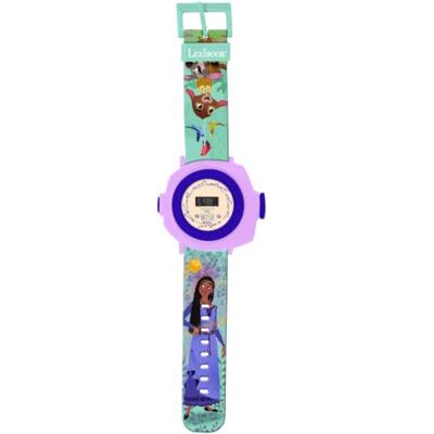 LEXIBOOK , Disney Wish, Reloj con Proyección, LEXIBOOK , Disney Wish, Reloj con Proyección,
