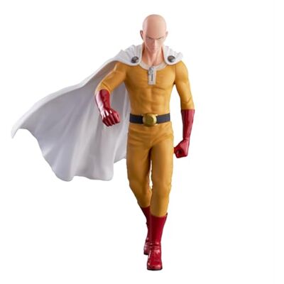 Banpresto Figura de Accion Saitama One-Punch Man, Grandista 27 cm, BP29743P Multicolor, Figura Coleccionable, Optimo para los fanáticos del Anime One-Punch Man Banpresto Figura de Accion Saitama One-Punch Man, Grandista 27 cm, BP29743P Multicolor, Figura Coleccionable, Optimo para los fanáticos del Anime One-Punch Man