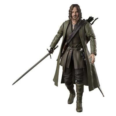 TAMASHII NATIONS Aragorn Figura 15,5 cm The Lord of The Rings: The Fellowship of The Ring SH figuarts TAMASHII NATIONS Aragorn Figura 15,5 cm The Lord of The Rings: The Fellowship of The Ring SH figuarts