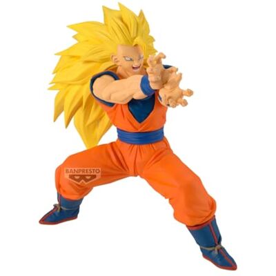 Banpresto Figura de Accion Goku Super Saiyan 3 (Vs Majin Buu (Pure)) Dragon Ball Z Match Makers 16cm BP30056P Multicolor Figura Coleccionable Ideal para los fanáticos del Anime Banpresto Figura de Accion Goku Super Saiyan 3 (Vs Majin Buu (Pure)) Dragon Ball Z Match Makers 16cm BP30056P Multicolor Figura Coleccionable Ideal para los fanáticos del Anime