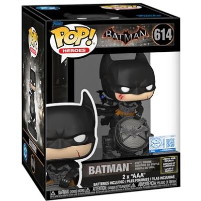 Funko Pop! Premium SFX: Héroes de DC Arkham Knight Batman Luz y Sonido Figura de Vinilo Coleccionable Producto Oficial Juguetes para niños y Adultos Fans de los superhéroes Funko Pop! Premium SFX: Héroes de DC Arkham Knight Batman Luz y Sonido Figura de Vinilo Coleccionable Producto Oficial Juguetes para niños y Adultos Fans de los superhéroes