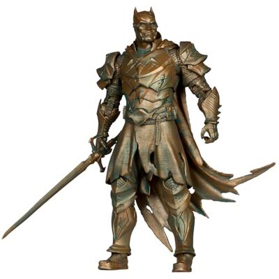 McFarlane DC Multiverse Figura de acción de Batman (Dark Knights of Steel) (Gold Label) 18 cm McFarlane DC Multiverse Figura de acción de Batman (Dark Knights of Steel) (Gold Label) 18 cm