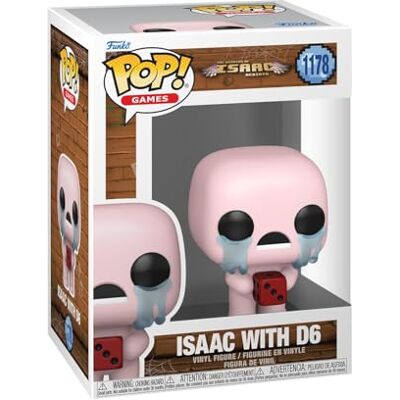Funko Pop! Games: Binding of Isaac Isaac with Dice Figura de Vinilo Coleccionable Idea de Regalo Mercancía Oficial Juguetes para niños y Adultos Figura Modelo para coleccionistas Funko Pop! Games: Binding of Isaac Isaac with Dice Figura de Vinilo Coleccionable Idea de Regalo Mercancía Oficial Juguetes para niños y Adultos Figura Modelo para coleccionistas