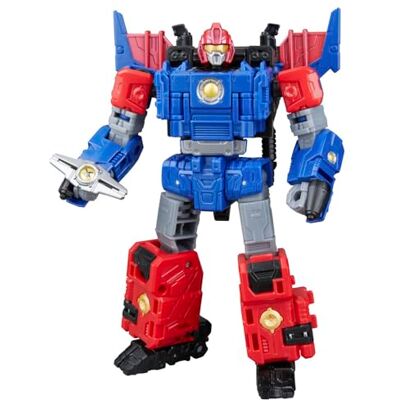 Transformers Age of The Primes, The Thirteen Nexus Prime, Figura Convertible Clase Viajero de 15,5 cm, Juguetes Robots, A Partir de 8 años Transformers Age of The Primes, The Thirteen Nexus Prime, Figura Convertible Clase Viajero de 15,5 cm, Juguetes Robots, A Partir de 8 años