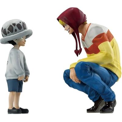 Banpresto Ichibansho Figura Trafalgar.Law & Corazon One Piece (The Unbreakable Law) Masterlise 11-13cm Multicolor Figura Coleccionable Ideal para los Fanaticos del Anime Banpresto Ichibansho Figura Trafalgar.Law & Corazon One Piece (The Unbreakable Law) Masterlise 11-13cm Multicolor Figura Coleccionable Ideal para los Fanaticos del Anime
