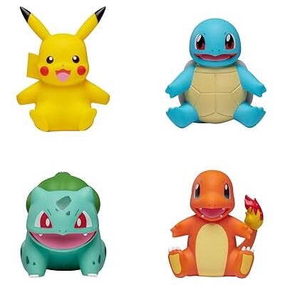 Pokémon Paquete de 4 Figuras de Vinilo Select Cuatro Figuras de Vinilo 10 cm Pokémon Paquete de 4 Figuras de Vinilo Select Cuatro Figuras de Vinilo 10 cm