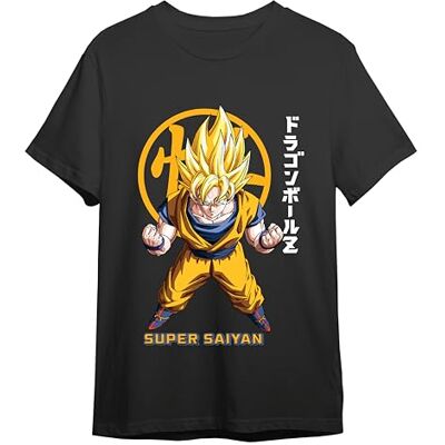 Comic Studio Goku Super Sayan Dragon Ball Z Camiseta Artículo Licenciado Oficial Unisex Gris Jaspeado S Comic Studio Goku Super Sayan Dragon Ball Z Camiseta Artículo Licenciado Oficial Unisex Gris Jaspeado S