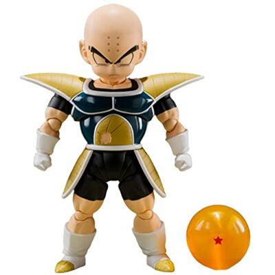 BANDAI Figura SH FIGUARTS Krillin Clothes Dragon Ball Z 11CM BANDAI Figura SH FIGUARTS Krillin Clothes Dragon Ball Z 11CM