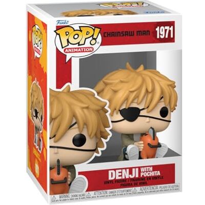 Funko Pop! Animation: Chainsaw Man Denji & Pochita Funko Pop! Animation: Chainsaw Man Denji & Pochita