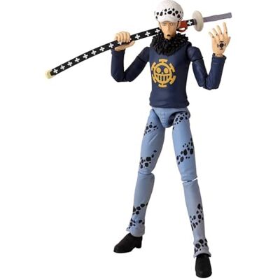 BANDAI Anime Heroes: One Piece Trafalgar Law Action Figure (6,5") (36937) BANDAI Anime Heroes: One Piece Trafalgar Law Action Figure (6,5") (36937)
