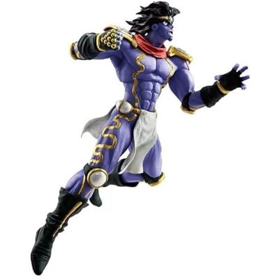 Ichibansho Figura de Accion Star Platinum JoJo's Bizarre Adventure: Stardust Crusaders 27cm Multicolor Figura Coleccionable Ideal para los Fanaticos del Anime. Ichibansho Figura de Accion Star Platinum JoJo's Bizarre Adventure: Stardust Crusaders 27cm Multicolor Figura Coleccionable Ideal para los Fanaticos del Anime.