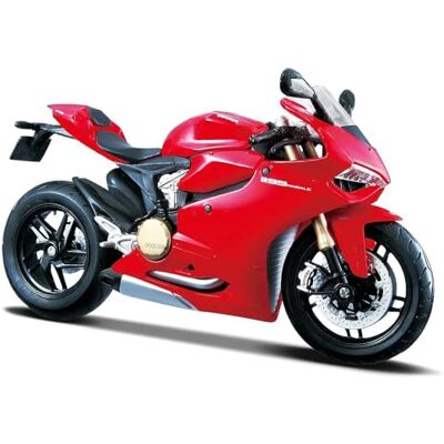 Maisto Maistro M Kit de Moto 1:12 Ducati 1199 Panigale, Rojo, Maisto Maistro M Kit de Moto 1:12 Ducati 1199 Panigale, Rojo,