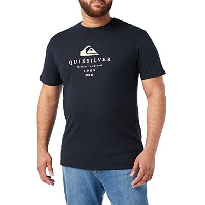 Quiksilver First Fire Camiseta para Adulto, Navy Blazer, S Quiksilver First Fire Camiseta para Adulto, Navy Blazer, S